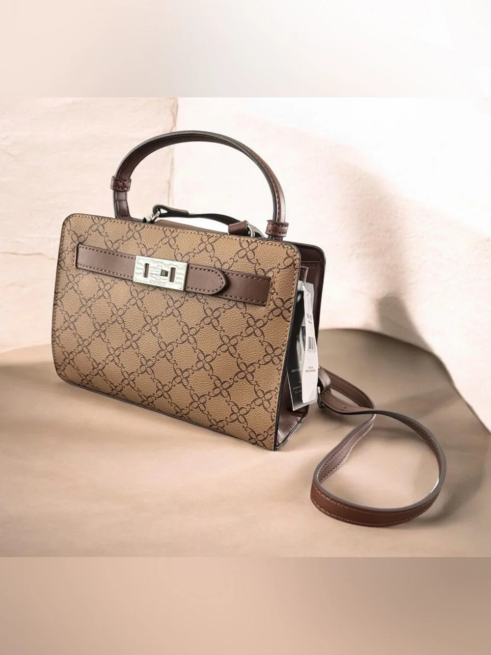 Nine West Brown Maribel Mini Handbag Crossbody